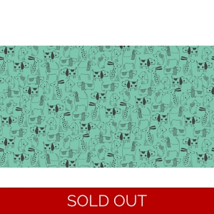 A Walk In The Park - Outline - Turquoise